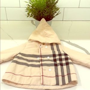 Infant Burberry coat